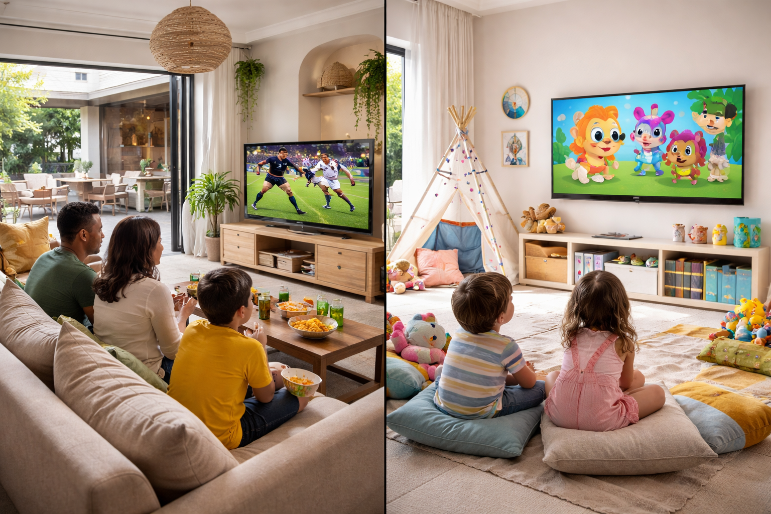 DStv Extra View multi-room installation in Sandton home